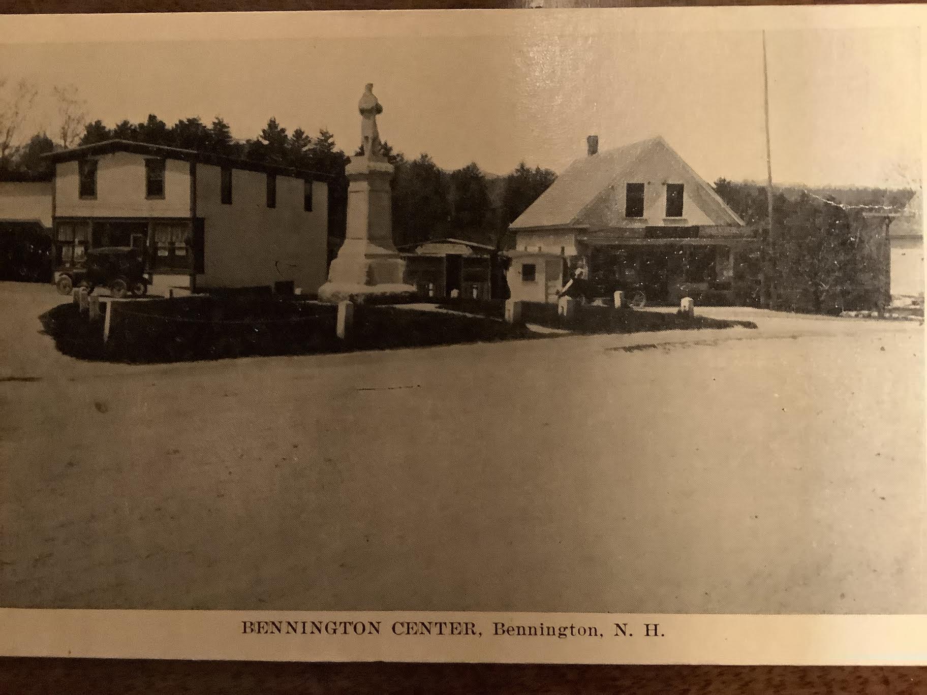 Village Center Bennington, New Hampshire HistorySite Title